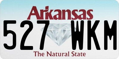 AR license plate 527WKM