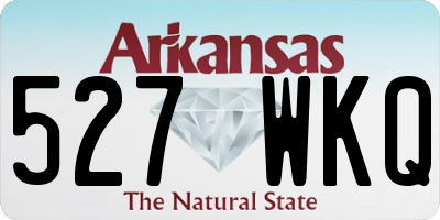 AR license plate 527WKQ