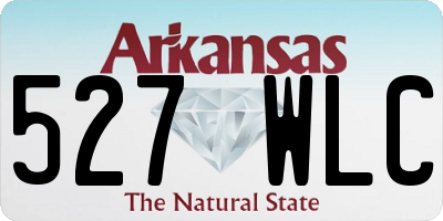 AR license plate 527WLC