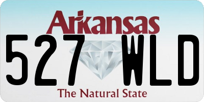 AR license plate 527WLD