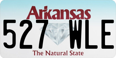 AR license plate 527WLE