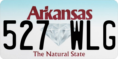 AR license plate 527WLG