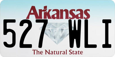 AR license plate 527WLI