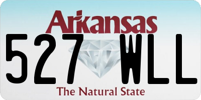 AR license plate 527WLL