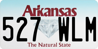 AR license plate 527WLM