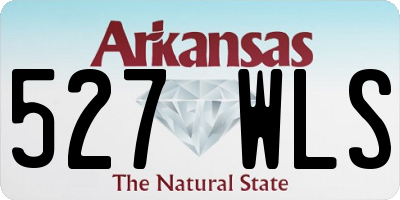 AR license plate 527WLS