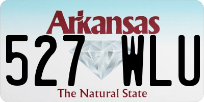 AR license plate 527WLU