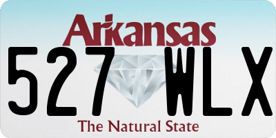 AR license plate 527WLX