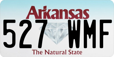 AR license plate 527WMF
