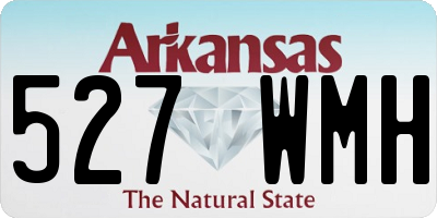AR license plate 527WMH