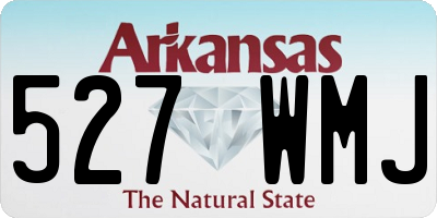 AR license plate 527WMJ