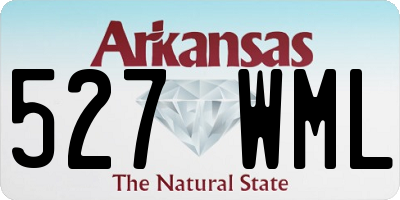 AR license plate 527WML
