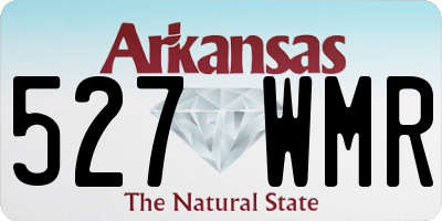 AR license plate 527WMR