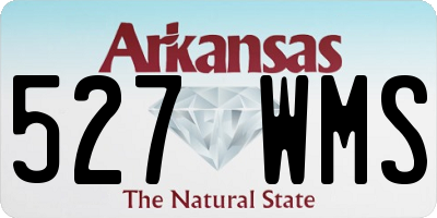AR license plate 527WMS