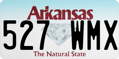 AR license plate 527WMX