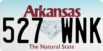 AR license plate 527WNK