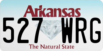 AR license plate 527WRG