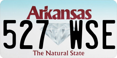 AR license plate 527WSE