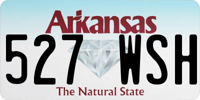 AR license plate 527WSH