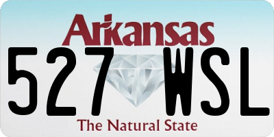 AR license plate 527WSL