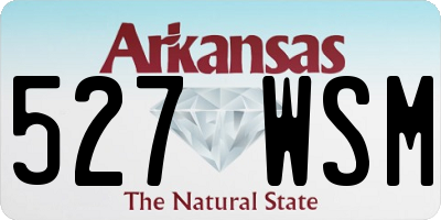 AR license plate 527WSM