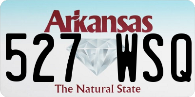 AR license plate 527WSQ