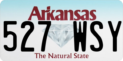 AR license plate 527WSY