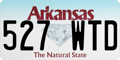AR license plate 527WTD