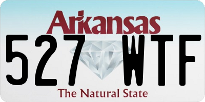 AR license plate 527WTF