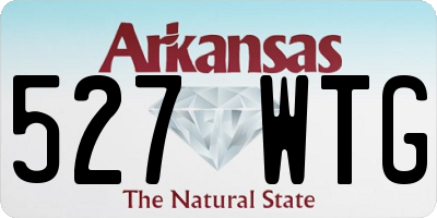 AR license plate 527WTG