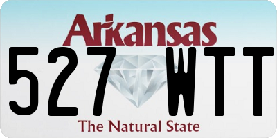 AR license plate 527WTT
