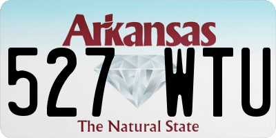 AR license plate 527WTU