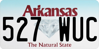 AR license plate 527WUC