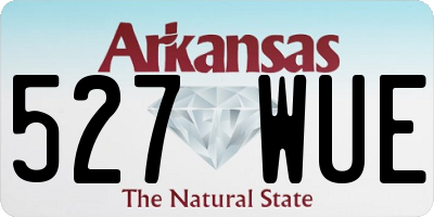 AR license plate 527WUE
