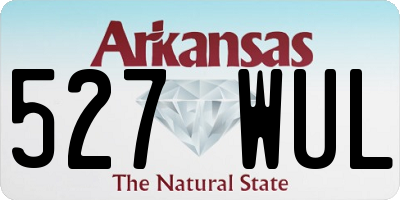 AR license plate 527WUL