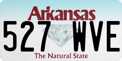 AR license plate 527WVE