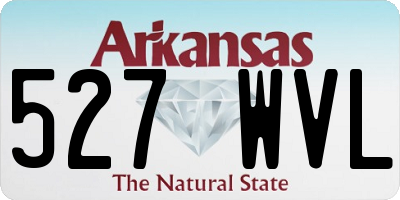 AR license plate 527WVL