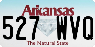 AR license plate 527WVQ