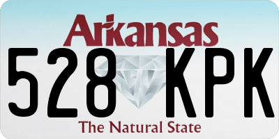 AR license plate 528KPK