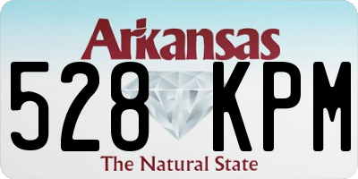 AR license plate 528KPM