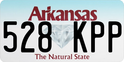 AR license plate 528KPP