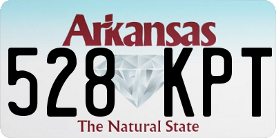 AR license plate 528KPT