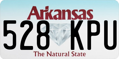 AR license plate 528KPU