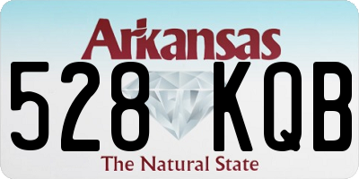 AR license plate 528KQB