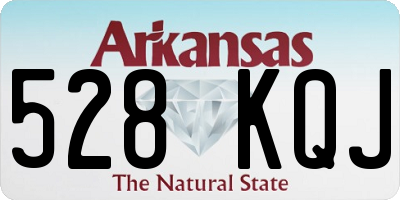 AR license plate 528KQJ