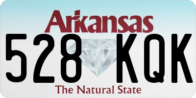 AR license plate 528KQK