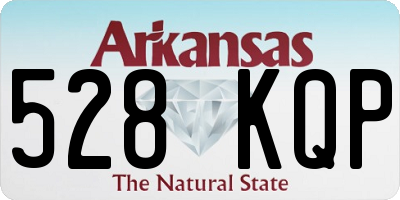 AR license plate 528KQP