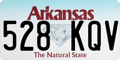 AR license plate 528KQV