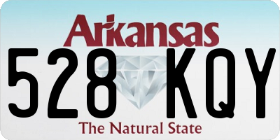 AR license plate 528KQY