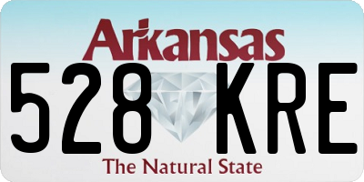 AR license plate 528KRE